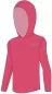 Preview: Speedo Hooded Long Sleeve Unisex Rash Textil Unisex Junior/Kids (6-1 - Raspberry Fill/Mi