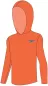 Preview: Speedo Hooded Long Sleeve Unisex Rash Textil Unisex Junior/Kids (6-1 - Boost Orange/Bond