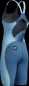 Preview: Speedo Fastskin HyperSpark Openback K Race Female Adult - Night/Sevres Blue