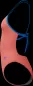 Preview: Speedo Solid Tie Back Swimwear Female Adult - Neon Coral-Lagoon Blue