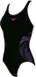 Preview: Speedo Plastisol Placement Muscleback Swimwear Female Junior/Kids (6 - Black/Rose Violet