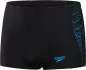 Preview: Speedo Plastisol Placement Aquashort Swimwear Male Junior - Black/Pool/USA Ch