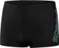 Preview: Speedo Boom Logo Placement Aquashort Swimwear Male Junior - Black/Light Adria