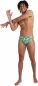 Preview: Speedo Melon Mayhem 5cm Allover Brief Adult Male - Atomic Lime/Elect