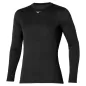 Preview: Mizuno Sport Mid Weight Crew underwear - black