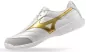 Preview: Mizuno Sport MORELIA SALA PRO IN Futsal - white/football gold/galaxy silver