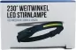 Preview: Mizuno Sport 230° Weitwinkel LED Stirnlampe MIZUNO - black