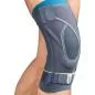 Preview: Push Sports Kniebandage L - grau, petrol