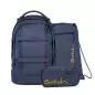 Preview: satch Pack Schulrucksack 3-tlg. Set - denim blue