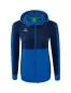 Preview: Erima Women's Six Wings Training Jacket with hood - new royal/new navy
