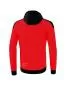 Preview: Erima CHANGE by erima Trainingsjacke mit Kapuze für Kinder - rot/schwarz/weiß