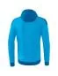 Preview: Erima CHANGE by erima Trainingsjacke mit Kapuze - curacao/mykonos/weiß