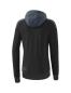 Preview: Erima Frauen CHANGE by erima Trainingsjacke mit Kapuze - black grey/slate grey/weiß