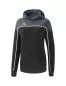 Preview: Erima Frauen CHANGE by erima Kapuzensweat - black grey/slate grey/weiß