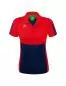 Preview: Erima Frauen Six Wings Poloshirt - new navy/rot