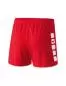 Preview: Erima Frauen CLASSIC 5-C Shorts - rot/weiß