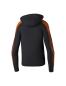 Preview: Erima EVO STAR Kapuzensweat für Kinder- schwarz/orange
