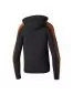 Preview: Erima EVO STAR Hoody for Children- black/orange