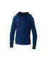 Preview: Erima EVO STAR Hoody for Children- new navy/mykonos blue