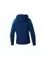 Preview: Erima Frauen EVO STAR Kapuzensweat - new navy/mykonos blue