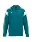 Preview: Erima CELEBRATE 125 Training Jacket with hood - tahitian blue/mint