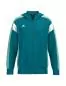 Preview: Erima CELEBRATE 125 Training Jacket with hood for Children- tahitian blue/mint