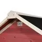 Preview: EXIT Loft 100 Holzspielhaus - rot, 149x135cm
