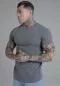 Preview: SikSilk T-Shirt Marl T-Shirt in Dark Grey - dark grey