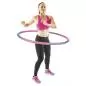 Preview: Gymstick Joined Hula Hoop Ring - 1,5 kg, pink, grau