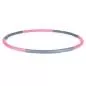 Preview: Gymstick Joined Hula Hoop Ring - 1,5 kg, pink, grau