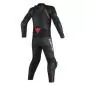 Preview: Dainese Leather suit 2pcs. AVRO D2 - black-fluo red