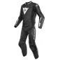Preview: Dainese Leather suit 2pcs. Avro D-AIR - black-white