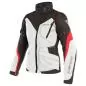 Preview: Dainese Ladies D-DRY jacket TEMPEST 2 - light grey-black-red