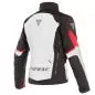 Preview: Dainese Ladies D-DRY jacket TEMPEST 2 - light grey-black-red
