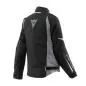 Preview: Dainese Damen Jacke D-DRY VELOCE - schwarz-grau-weiss
