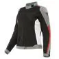 Preview: Dainese Damen Jacke D-Dry Hydraflux 2 Air - schwarz-grau-rot