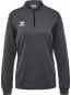 Preview: Hummel Hmlauthentic Half Zip Sweat Woman - asphalt