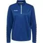 Preview: Hummel Hmlauthentic Half Zip Sweatshirt Woman - true blue