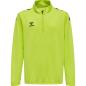 Preview: Hummel Hmlcore Xk Half Zip Poly Sweat Kids - lime popsicle