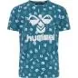 Preview: Hummel Hmldream Aop T-Shirt S/S - blue coral