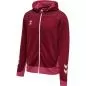Preview: Hummel Hmllead Zip Poly Hoodie - biking red