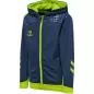 Preview: Hummel Hmllead Zip Poly Hoodie Kids - dark denim