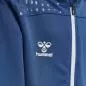 Preview: Hummel Hmllead Zip Poly Hoodie Kids - true blue