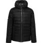 Preview: Hummel Hmlnorth Quilted Hood Jacket Kids - black/asphalt