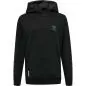 Preview: Hummel Hmloffgrid Cotton Hoodie Kids - jet black/forged iron