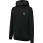 Preview: Hummel Hmloffgrid Cotton Hoodie Kids - jet black/forged iron