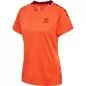 Preview: Hummel Hmlongrid Poly Jersey S/S Wo - nasturtium/rhubarb