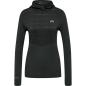 Preview: Hummel Nwlcambrigde Seamless Hoodie Women - black