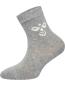 Preview: Hummel Sutton 3-Pack Sock - black/grey melange/blue nights