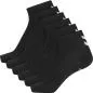Preview: Hummel Hmlchevron 6-Pack Mid Cut Socks - black/black